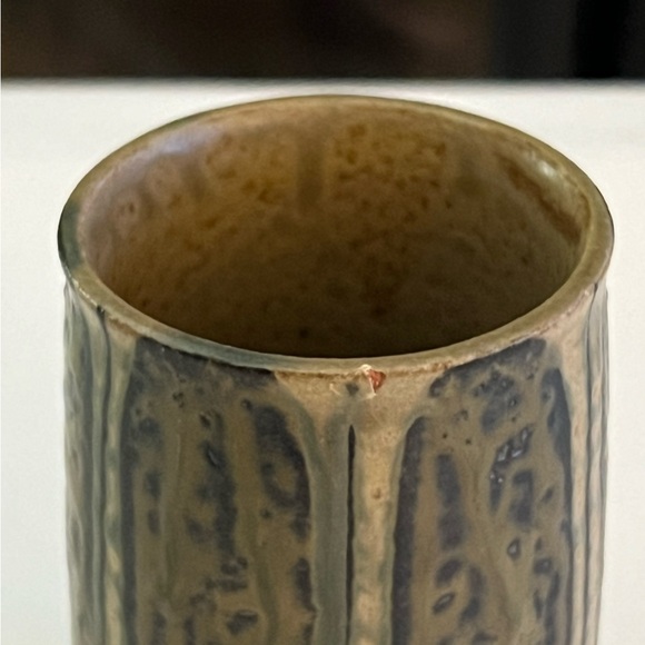 Vintage Redware Pottery Cup - Picture 7 of 10